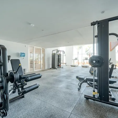Bk - 3 Pools - Gym - Ac - Huge Balcony Appartement *